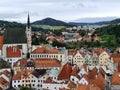 ÃÅeskÃÂ½ Krumlov - Castles hrad a zÃÂ¡mek Royalty Free Stock Photo